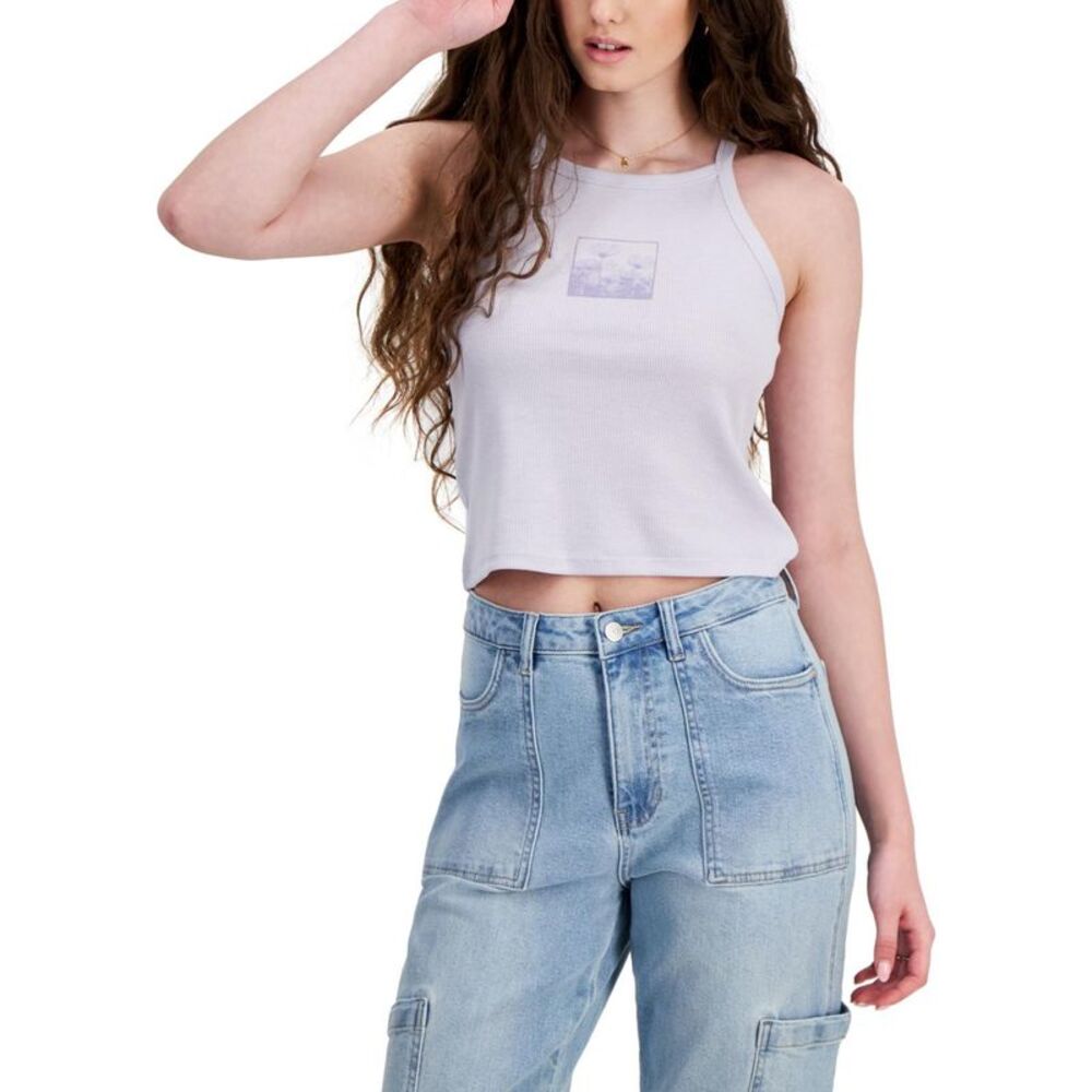 Hippie Rose Womens The Rose Club Tank Top, , Juniors, S, DM